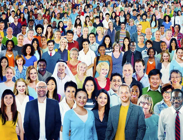 Large group of Diversity people — Stock Photo, Image