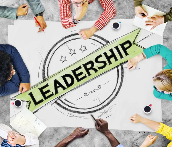 Concetto di gestione Leader leadership — Foto Stock