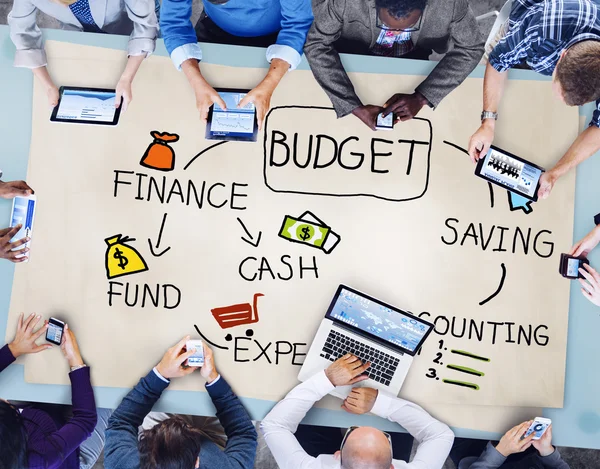 Budget Finance Concetto di risparmio — Foto Stock