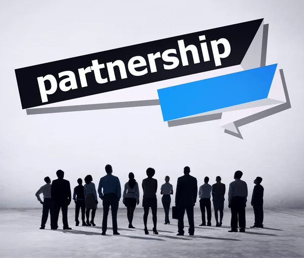 Partnerschap Teamwork Organazation Concept — Stockfoto