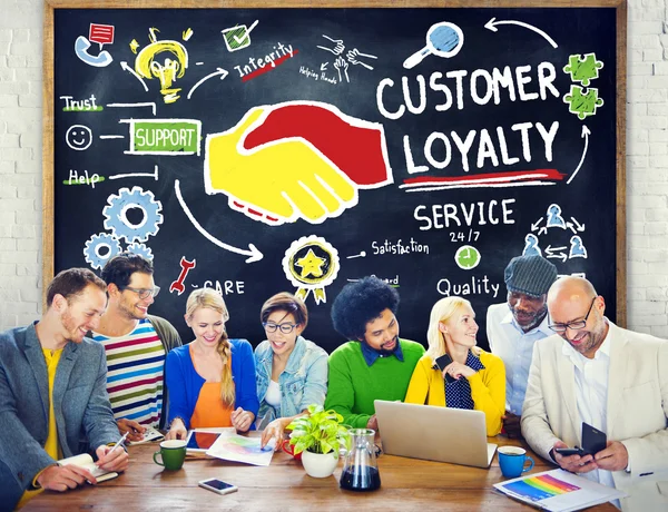 Customer Loyalty Service Concept — Stock Photo, Image