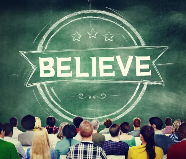 Believe Hope, Religion Worship Concept — Stock Photo, Image