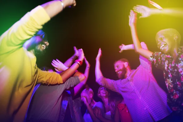 Amigos en la Fiesta, Concepto de Felicidad de Ocio — Foto de Stock