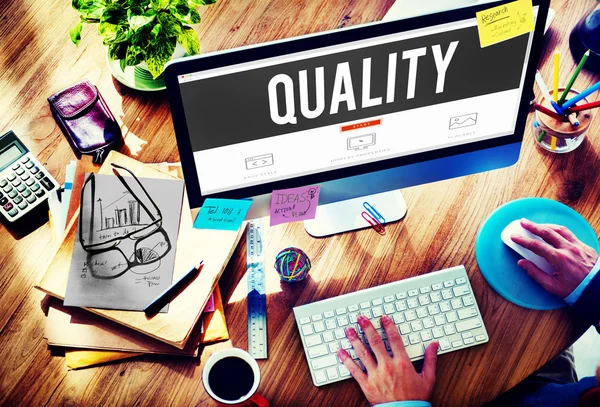 Quality Guarantee Concept — Stock Photo, Image