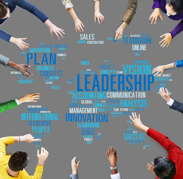 Leadership Management Concept — Stock Photo, Image