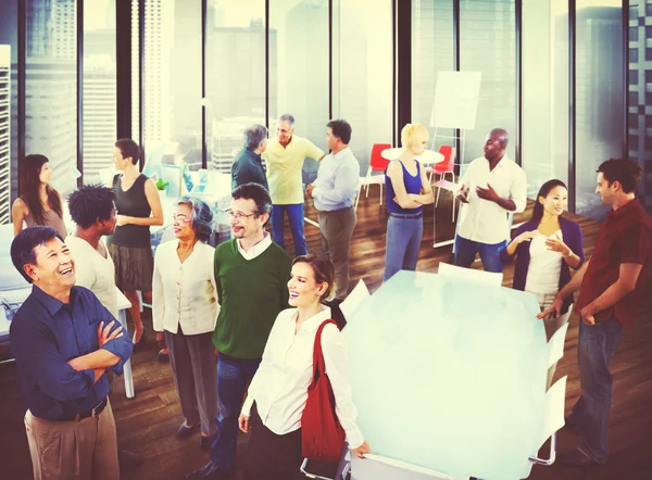 Business People talking in the Office — Stock Photo, Image