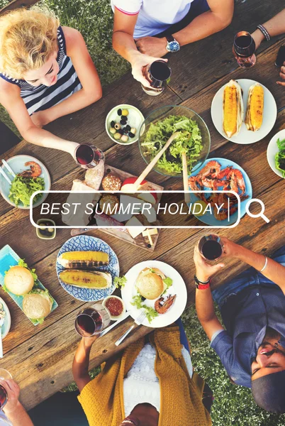 Nejlepší letní dovolená koncept — Stock fotografie