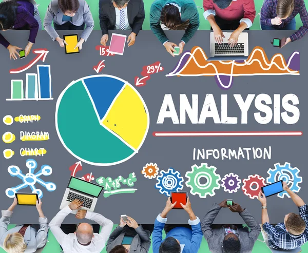 Аналитика, информация о данных и т.д. — стоковое фото