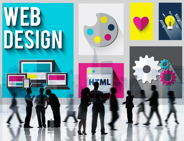 Concetto di Web design — Foto Stock