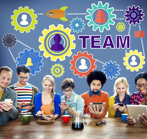 Team Functionality Industy Concept — Stock Photo, Image