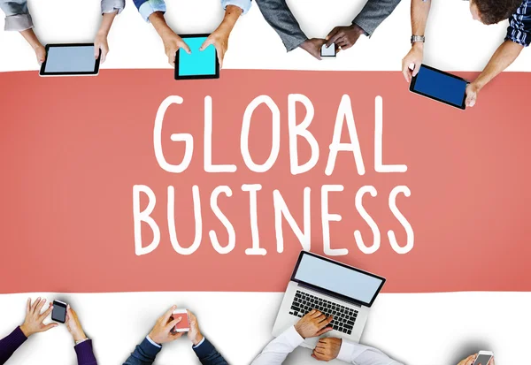 Globalny biznes marketing — Zdjęcie stockowe