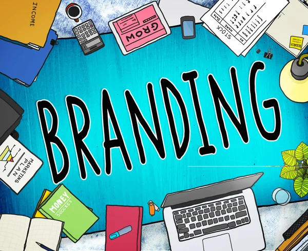Concepto de branding y marketing —  Fotos de Stock