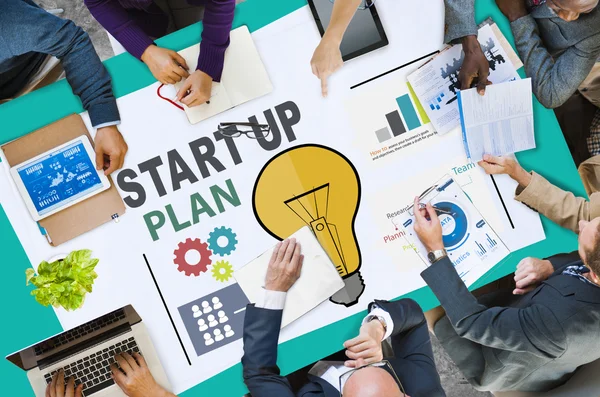 Business People et concept de start-up — Photo