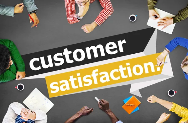 Customer Satisfaction Service Concept — Stock Photo, Image