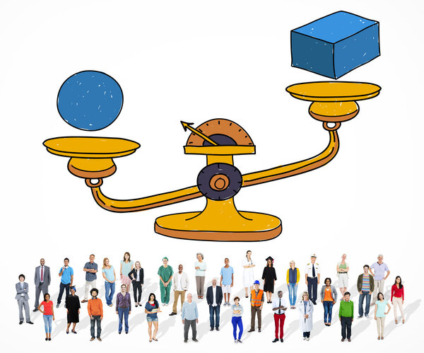 группа людей с разнообразием