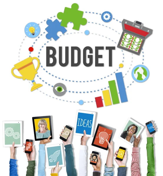 Budget Banque Comptabilité Concept — Photo