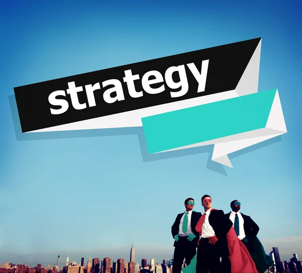 Strategie planning concept — Stockfoto