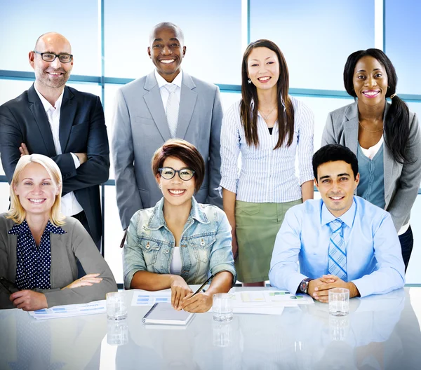 Gente de negocios en reunión — Foto de Stock