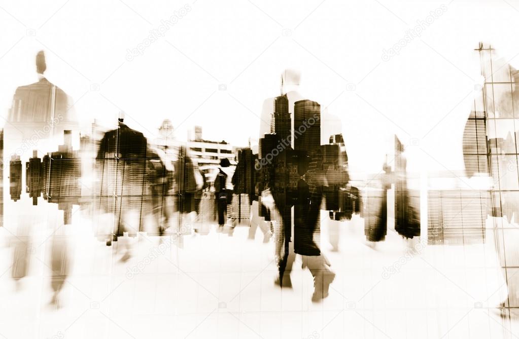 Business People Walking