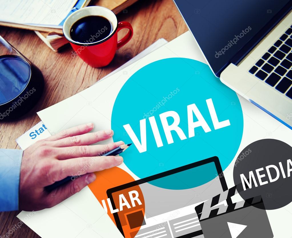 Viral Global Communications Concept