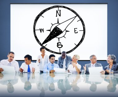 İş toplantısındaki insanlar