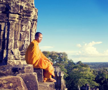 Monk Angkor Wat Siam kavramı olarak düşündüğünü