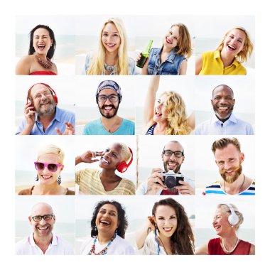 Arkadaşlar portre beraberlik kavramı