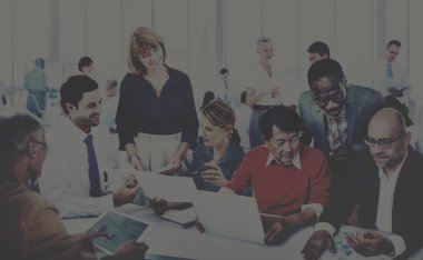 çalışan iş adamları