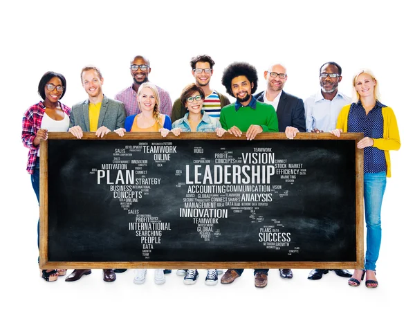 Leadership Management Concept — Stock Photo, Image
