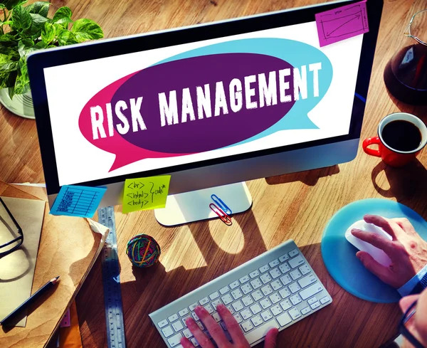 Risk Management Analysis — Stock Photo, Image