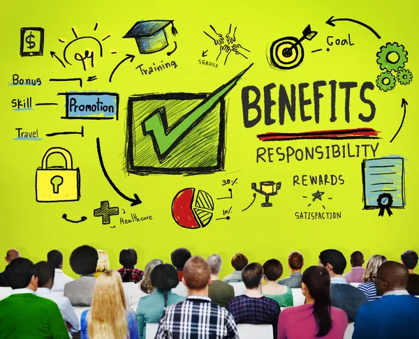 Benefits Responsibility Concept — Stock Photo, Image