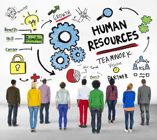 Diverse People and Human Resources — Stock Photo, Image