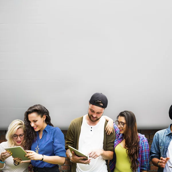 Kommunikationskonzept für Brainstorming — Stockfoto