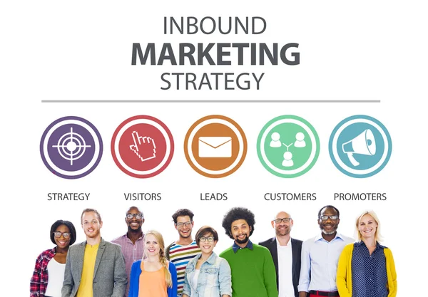 Concepto de Inbound Marketing —  Fotos de Stock