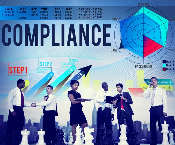 Compliance Rules or Regulations Concept — Stock Photo, Image