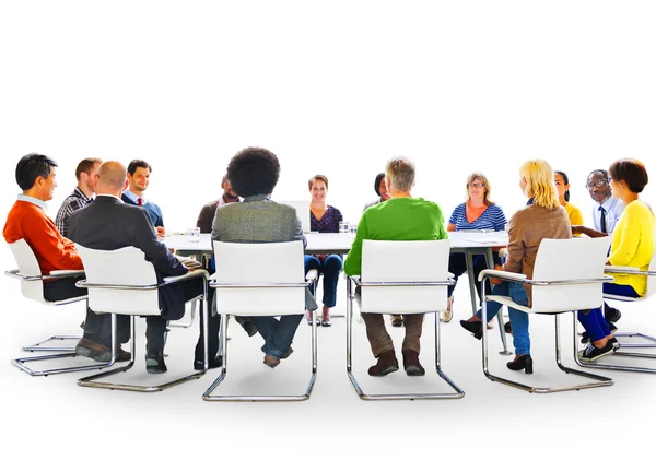 Multiethnic People in Meeting — Stock Photo, Image