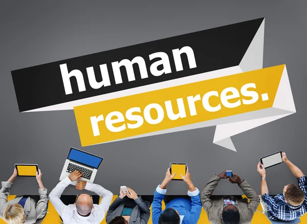 Grupo de Empresas Pessoas e Recursos Humanos — Fotografia de Stock