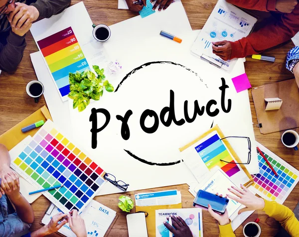 Collezione di prodotti Marketing — Foto Stock