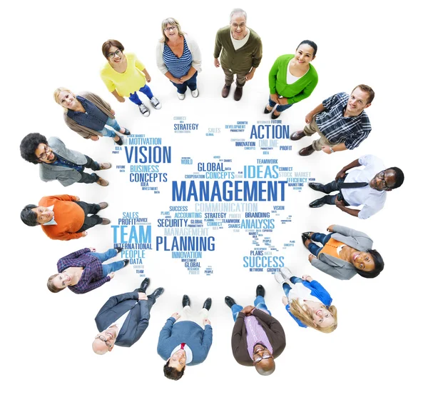 Global Management Concept — Stock Photo, Image