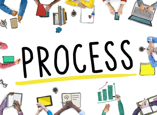 Método de sistema de proceso — Foto de Stock