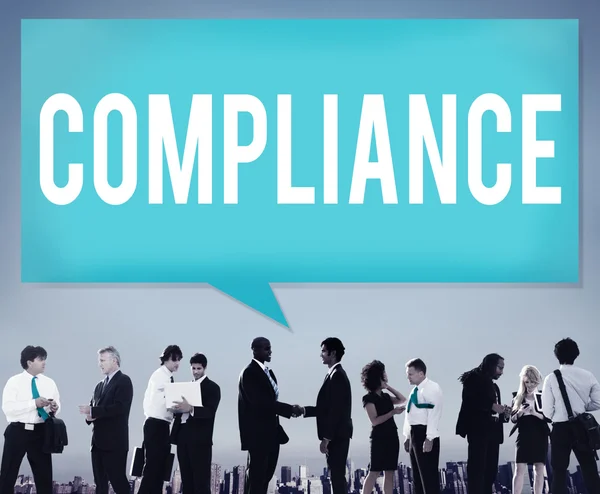Compliance Rules and Regulations Concept — Stock Photo, Image