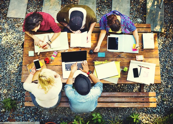 Colleghi, Concetto di relazione di connessione — Foto Stock