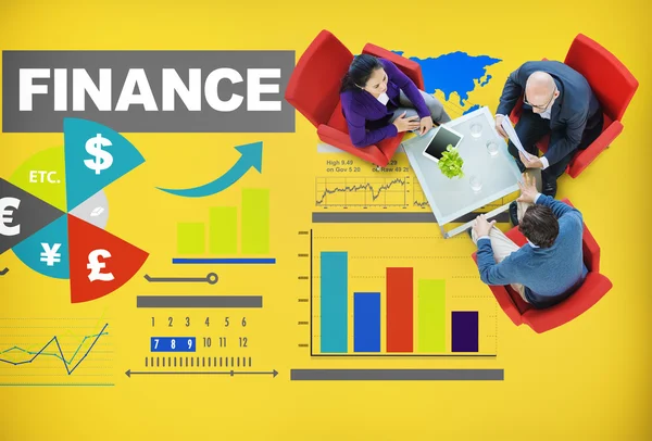 Finansal büyüme strateji planı kavramı