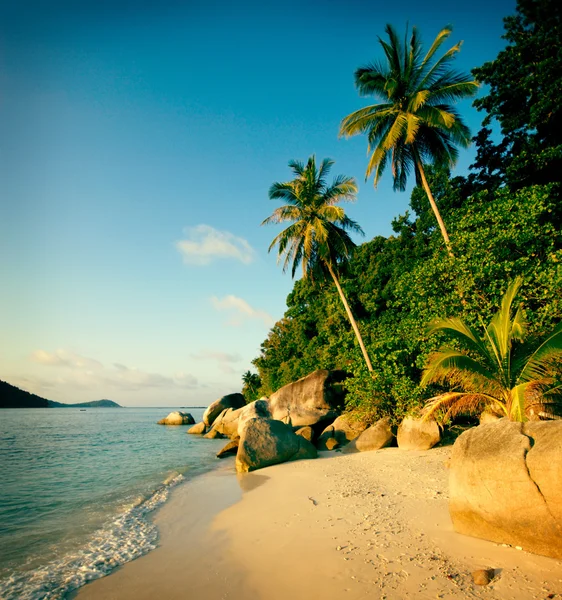 Malaiischer Strand im Sommer — Stockfoto