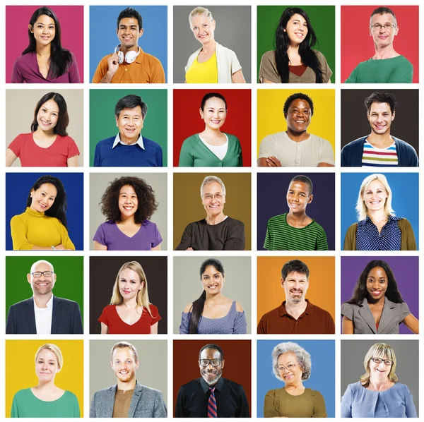 Diversidad Grupo de personas Concepto — Foto de Stock