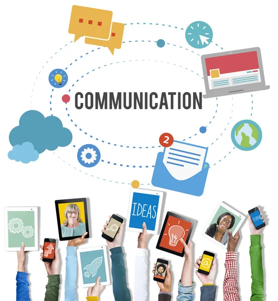 Communication, Talking Concept — Stock Photo, Image