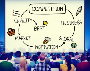 Group of Diversity People and Competition Market