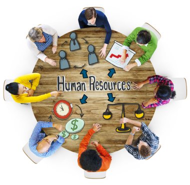 Toplantıda bir grup iş adamı