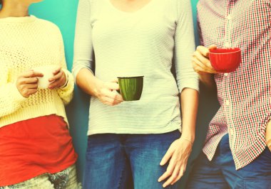 Grup insanlar sohbet kavramının