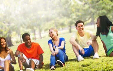 Öğrenciler takım tatil kavramı